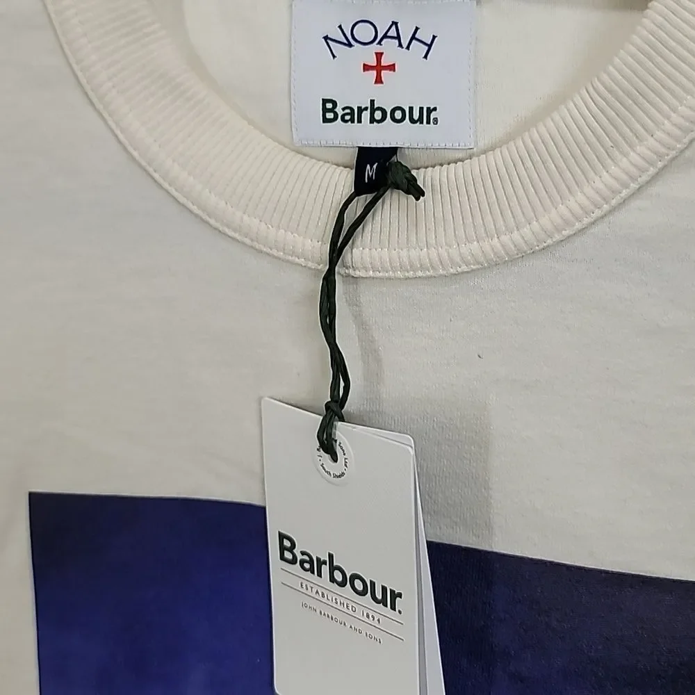 Barbour x NOAH Nwt Archive T-shirt white Size Medium